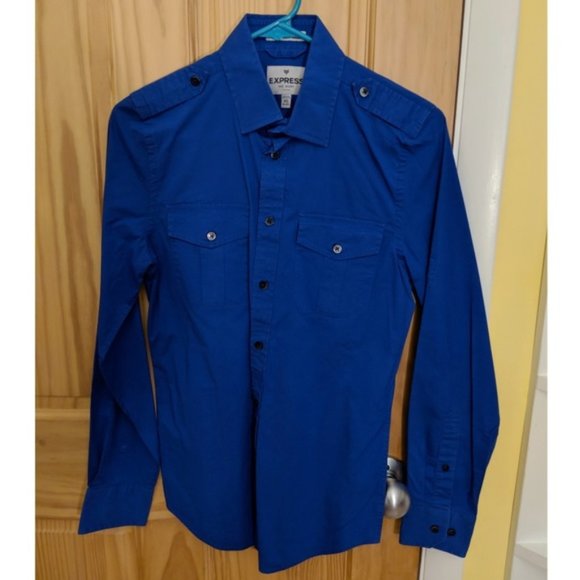 2 Pack Express Button Up Shirts - Picture 1 of 5